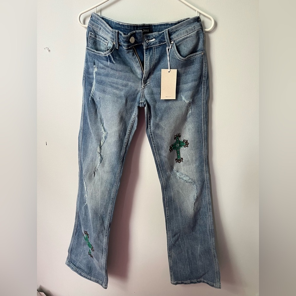 Flamingo low waist bootcut jeans